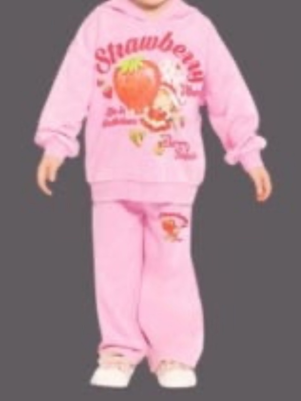 Girls 5T Strawberry Shortcake Hoodie Set - Picture 12 of 12